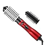 Haarstyler | Styler mit 3 Heizstufen zum, rotierende Haartrocknerbürste mit negativen Ionen mit...