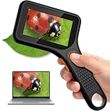 Mikroskop für Erwachsene Kinder, Ahalfcit 3,0' Bildschirm Digital-Mikroskop, 500x Vergrößerung,...