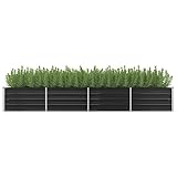 Garten-Hochbeet, Seegras Blumentopf Blumentopf Gross Hochbeet Holz Blumentopf Mit Füßen Geeignet...