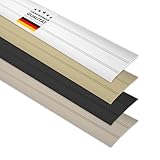 D-TACK Übergangsprofil Alu selbstklebend | Breite 37 mm | Länge 1 m | Silber | Flache...
