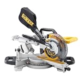 DEWALT 18 V Akku-Paneelsäge/Kapp-und Gehrungssäge (184 mm Sägeblattdurchmesser, 48°...