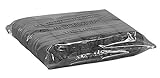 UNIGLOVES 10er-Pack Tischdecken-Couch in Schwarz mit elastischem Matratzenschoner