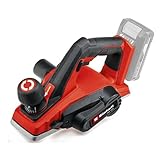 Einhell Akku-Hobel TE-PL 18/82 Li-Solo Power X-Change (18 V, Li-Ionen, 82 mm Hobelbreite, bis 2 mm...