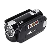 Digitaler Camcorder, High Definition, Full HD, Rotation Full HD 270 °, 1080P 16X, tragbare...