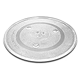 vhbw Universal Mikrowellen-Teller für diverse Mikrowellen z.B. kompatibel mit Bosch, Siemens,...