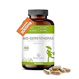 Bio Gerstengras Kapseln I 3000mg Tagesdosis I 180 Gerstengras-Kapseln hochdosiert I laborgeprüft I...