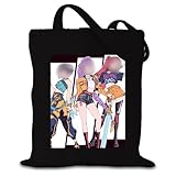 Leseogye Anime Tragetasche, Einkaufstasche für Demon Movie Theme, Cartoon Charaktere Handtasche,...