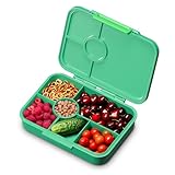 schmatzfatz Lunchbox, Unterteilte Brotdose Kinder, Lunchbox mit Fächern, Bunte Bento-Box für...