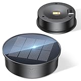 GEARLITE Solarlampen Ersatz Top 8cm, Garten Solarleuchten Ersatzteile mit Warm/Weißem LED, 800 mAh...