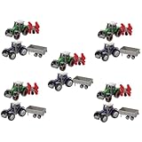 BESTonZON 10 STK Bauernhofwagen Spielzeug Traktor-LKW-Spielzeug Kinderautospielzeug Kinderspielzeug...