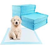 Fousenuk PIPI Matten für Hunde, 100 Stück Trainingspads, Wickelunterlagen Einweg 60X60cm,...