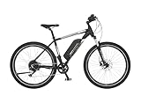 FISCHER E-Mountainbike MONTIS EM 1726 Elektrofahrrad für Damen und Herren, RH 48 cm, Heckmotor 45...