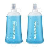 flintronic TPU Faltbarer Trinkflaschen, 2PCS Soft Flask, BPA-Frei, Sportflasche für Trinkrucksack,...