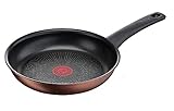 Tefal G25304 Resource Bratpfanne 24 cm | Titanium Pro Antihaft-Beschichtung | Thermo-Signal |...