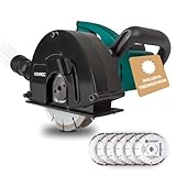 VONROC Mauernutfräse mit Absaugung [1700W] - Schlitzfräse Nutfräser für Kabelnut [14/19/29mm] -...