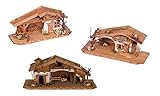 Holzhaus Krippe 33 cm x 13 cm Modellhaus