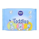 NIVEA Baby Toddies Reinigungstücher (1 x 60 Stück), Baby- & Säuglingstücher, hypoallergene...