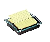 Post-it Z-Notes Dispenser XL, Schwarz und Post-it Super Sticky Z-Notes Im Großformat, Gelb,...