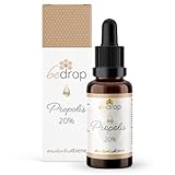 Bio Propolis Tropfen 20% hochdosiert - Propolis Extrakt direkt vom Imker - Bio-Qualität, ohne...