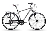 HEAD Unisex - Adult Revelo 1.0 Trekking Bike, Matt Grey/Red, 59