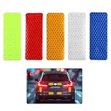 100 Stk Warnung Reflektierende Aufkleber, Wasserdicht Reflektorband Reflektorstreifen Selbstklebende...