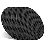 4 Stück Silikon Untersetzer, Topfuntersetzer, Multifunktional Hitzebeständig Topflappen, Runde...