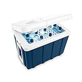 Mobicool MQ40W AC/DC - tragbare elektrische Kühlbox mit Rollen, 39 Liter, 12 V und 230 V,...