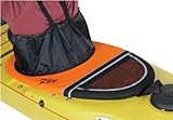 Prijon Nylon Spritzdecke Traveller schwarz/Orange Größe 4 94 cm für Kajak