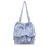Frauen plaid Baumwolltasche Geldbörsen mit Verschleiß-resistem...