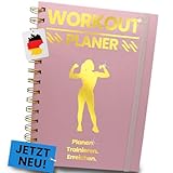 PEAK PULSE Workout Planer - Trainingstagebuch, Fitness Planer, Fitnesstagebuch, Notizbuch für...
