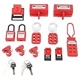 Jectse BD ZT1 Kit2 Lockout Tagout Lock Kit Group Lockout HaSP -Set Edelstahl Nylon PA Kit für...