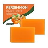 2 Stück Presimmon Soap 100g – Natürliche Duschseife & Kernseife gegen Körpergeruch –...