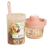 Salatschüssel-Set: Frischer Salatbecher, Gemüsesalatbehälter, 29 x 100 ml Salatbehälter,...