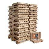 HEIZFUXX Holzbriketts Nestro XL Blue Weichholzbriketts Kaminbriketts Ofenbriketts Brennholz Brikett...