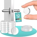 36 Stück Türstopper Selbstklebend Transparent, Silikon Schutzpuffer 16×5 mm, Runde Anschlagpuffer...