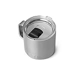 YETI Rambler Stapelbares Tasse Mit DuraSip Keramikbeschichtung, Stainless Steel, 14 oz (414 ml)