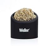 Weller WLACCBSH-02 Lötspitzen Reinigungsschwamm mit Silikon Ablage für Mehr Sicherheit und...