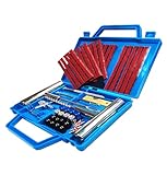 53 PCS Reifenreparaturset, Heavy Duty Reifen Reparaturset, 53-tragbares Reifenreparaturset,...