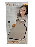 Medisana Rücken & Nackenheizkissen HP A64 - 60 x 40 cm, Beige/Taupe, Plüsch, 3 Temperaturstufen,...