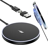 Mag Safe Ladegerät Wireless Charger Magnetisches Kabelloses Ladegerät Kompatibel, Mag Safe...