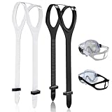 Lechengjia 2 Stück Tauchmaskenband Silikon Ersatz Maskenband Taucherbrille Universelles Schnorchel...