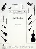 Zimmermann - Grifftabelle für Balalaika - Michael Ignatieff