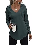 Cuptacc Damen Strickpullover Hoodie Sweatshirt Damen Langarmshirt Damen Hoodies Pullover Sweatshirt...