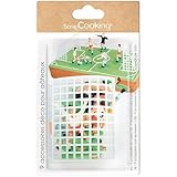 ScrapCooking - 9er Tortendeko Fussball Set - Deko Set Fußball Torte - Fußballdekorationen für...