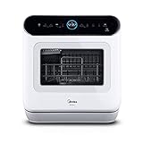 Midea ST 5.31 Mini Geschirrspüler 42cm freistehender Tischgeschirrspüler mit Wifi Control...