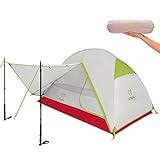 ATEPA Camping Zelt 1 Personen 1 Mann Zelt Wasserdicht Zelt Ultraleicht Trekking Zelt Kuppelzelt...