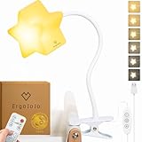 Ergojojo LED Stern Kinder Lampe für Schlafzimmer - Baby Nachtlicht Dimmbar, Nachtlampe für...