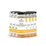 Grizzly Foods • BIO Hühnerknochenbrühe (6 x 240ml) • 10g Kollagen pro Glas • 72 Stunden lang...