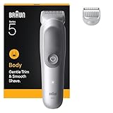 Braun Bodygroomer Series 5, +2 Zubehörteile, Trimmen und Rasieren für empfindliche Bereiche, 100...