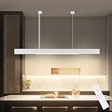 Homefire Pendelleuchte Esstisch Dimmbar Hängelampe: Modern Pendellampe Linear Design Hängeleuchte...